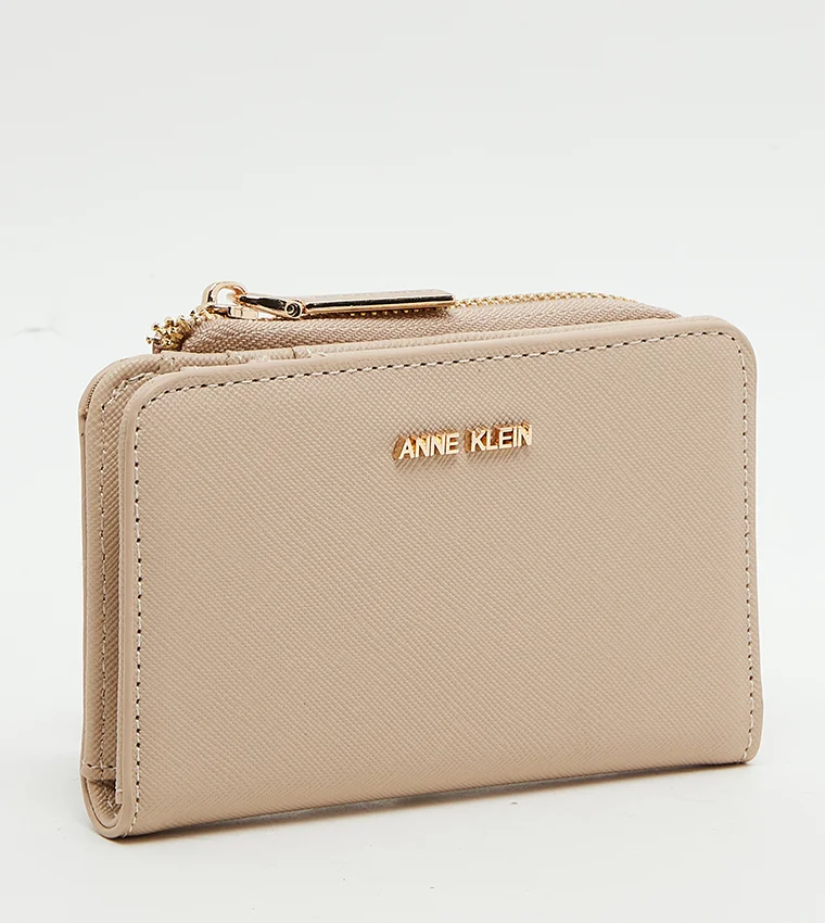 ANNE KLEIN Anne Klein Textured Zippered Wallet